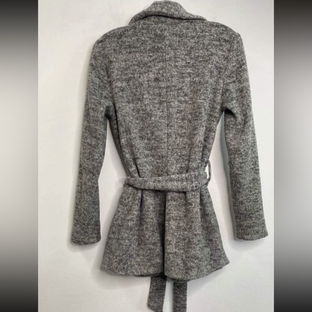 Dynamite Belted Lapel Jacket Coat With Pockets - Small - Picture 5 of 6